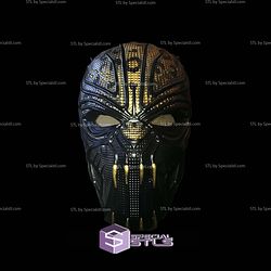 Cosplay STL Files Killmonger Golden Jaguar Mask