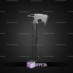 Cosplay STL Files Leon Resident Evil Hatchet