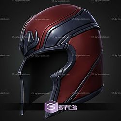 Cosplay STL Files Magneto Helmet Avengers Doomsday V1