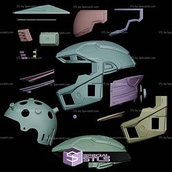 Cosplay STL Files Master Chief Mark V Campaign
