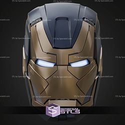 Cosplay STL Files MK41 Bones Helmet