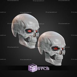 Cosplay STL Files MOTU Skeletor Hair