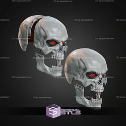 Cosplay STL Files MOTU Skeletor Hair