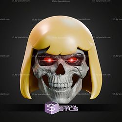 Cosplay STL Files MOTU Skeletor Hair