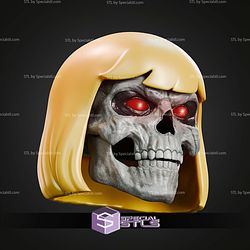 Cosplay STL Files MOTU Skeletor Hair