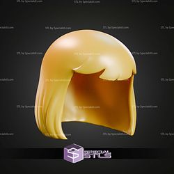 Cosplay STL Files MOTU Skeletor Hair
