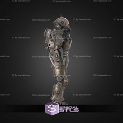 Cosplay STL Files NCR Power Armor Helmet and Armor V3