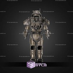 Cosplay STL Files NCR Power Armor Helmet and Armor V3