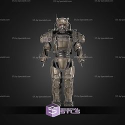 Cosplay STL Files NCR Power Armor Helmet and Armor V3