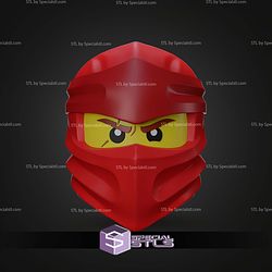 Cosplay STL Files NinjaGo Helmet
