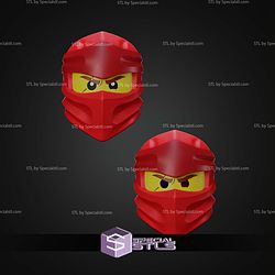 Cosplay STL Files NinjaGo Helmet