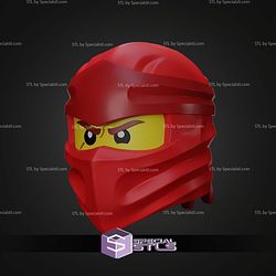 Cosplay STL Files NinjaGo Helmet