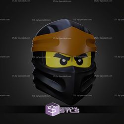 Cosplay STL Files NinjaGo Helmet