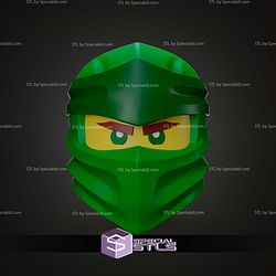 Cosplay STL Files NinjaGo Helmet