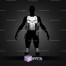 Cosplay STL Files Punisher Armor