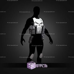 Cosplay STL Files Punisher Armor