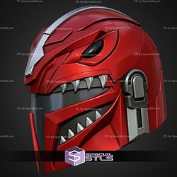 Cosplay STL Files Red Mando Ranger