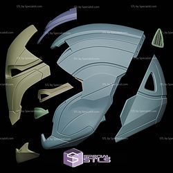 Cosplay STL Files Rescue MK49 Helmet
