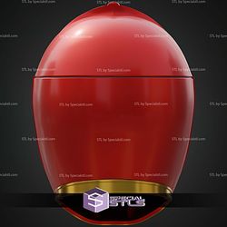 Cosplay STL Files Red Mystic Force Power Ranger Helmet