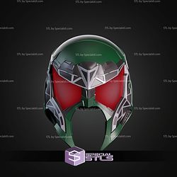 Cosplay STL Files Scorpion Helmet