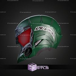 Cosplay STL Files Scorpion Helmet