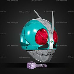 Cosplay STL Files Shin Kamen Rider Helmet
