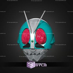Cosplay STL Files Shin Kamen Rider Helmet