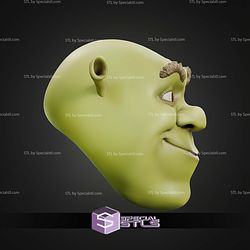 Cosplay STL Files Shrek Helmet