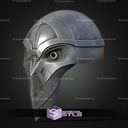 Cosplay STL Files The Eleventh Brother Helmet The Crow