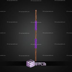 Cosplay STL Files TMNT Donatello Staff