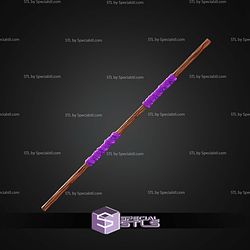 Cosplay STL Files TMNT Donatello Staff