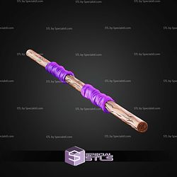 Cosplay STL Files TMNT Donatello Staff