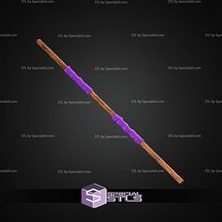 Cosplay STL Files TMNT Donatello Staff