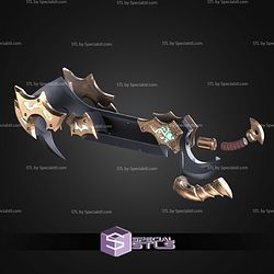 Cosplay STL Files Warmachine Hysene Sword