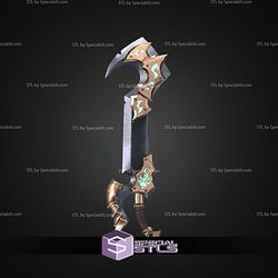 Cosplay STL Files Warmachine Hysene Sword