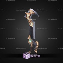 Cosplay STL Files Warmachine Hysene Sword