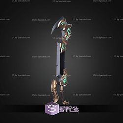 Cosplay STL Files Warmachine Hysene Sword