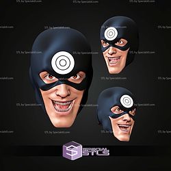 Custom Head STL Collection Bullseye