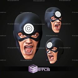 Custom Head STL Collection Bullseye