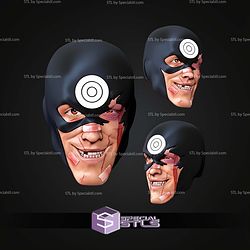 Custom Head STL Collection Bullseye