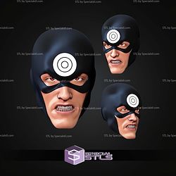 Custom Head STL Collection Bullseye