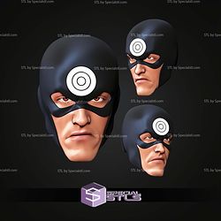 Custom Head STL Collection Bullseye