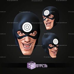 Custom Head STL Collection Bullseye