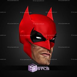 Custom Head STL Collection Deadbat Deadpool Batman