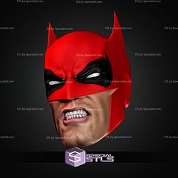 Custom Head STL Collection Deadbat Deadpool Batman