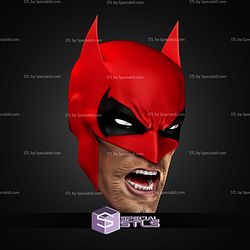 Custom Head STL Collection Deadbat Deadpool Batman