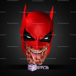 Custom Head STL Collection Deadbat Deadpool Batman
