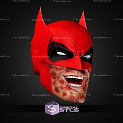 Custom Head STL Collection Deadbat Deadpool Batman
