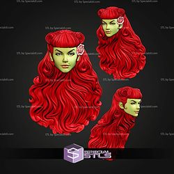 Custom Head STL Collection Poison Ivy Bombshells