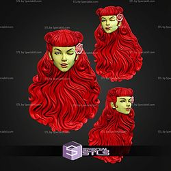Custom Head STL Collection Poison Ivy Bombshells